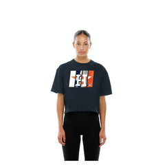 Houston Astros New Era Women's Boxy Foil Logo T-Shirt Online