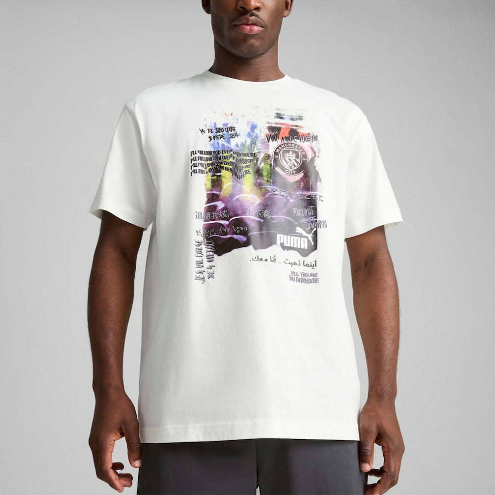 Puma - Manchester City ftblNRGY+ T-Shirt - White