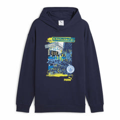 Puma - Manchester City ftblNRGY+ Pullover Hoodie - Navy
