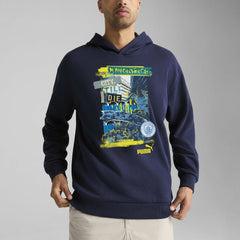 Puma - Manchester City ftblNRGY+ Pullover Hoodie - Navy
