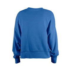 Detroit Lions New Era Girl's Flip Sequin Sweatshirt - Blue - NFL