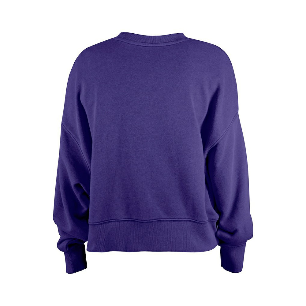 Minnesota Vikings New Era Girl's Flip Sequin Sweatshirt - Purple - NFL