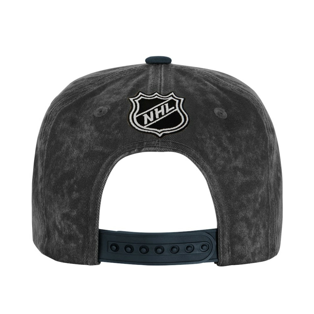 Vegas Golden Knights Outerstuff Youth True Retro Deadstock Adjustable Hat - Silver/Black | NHL on sale