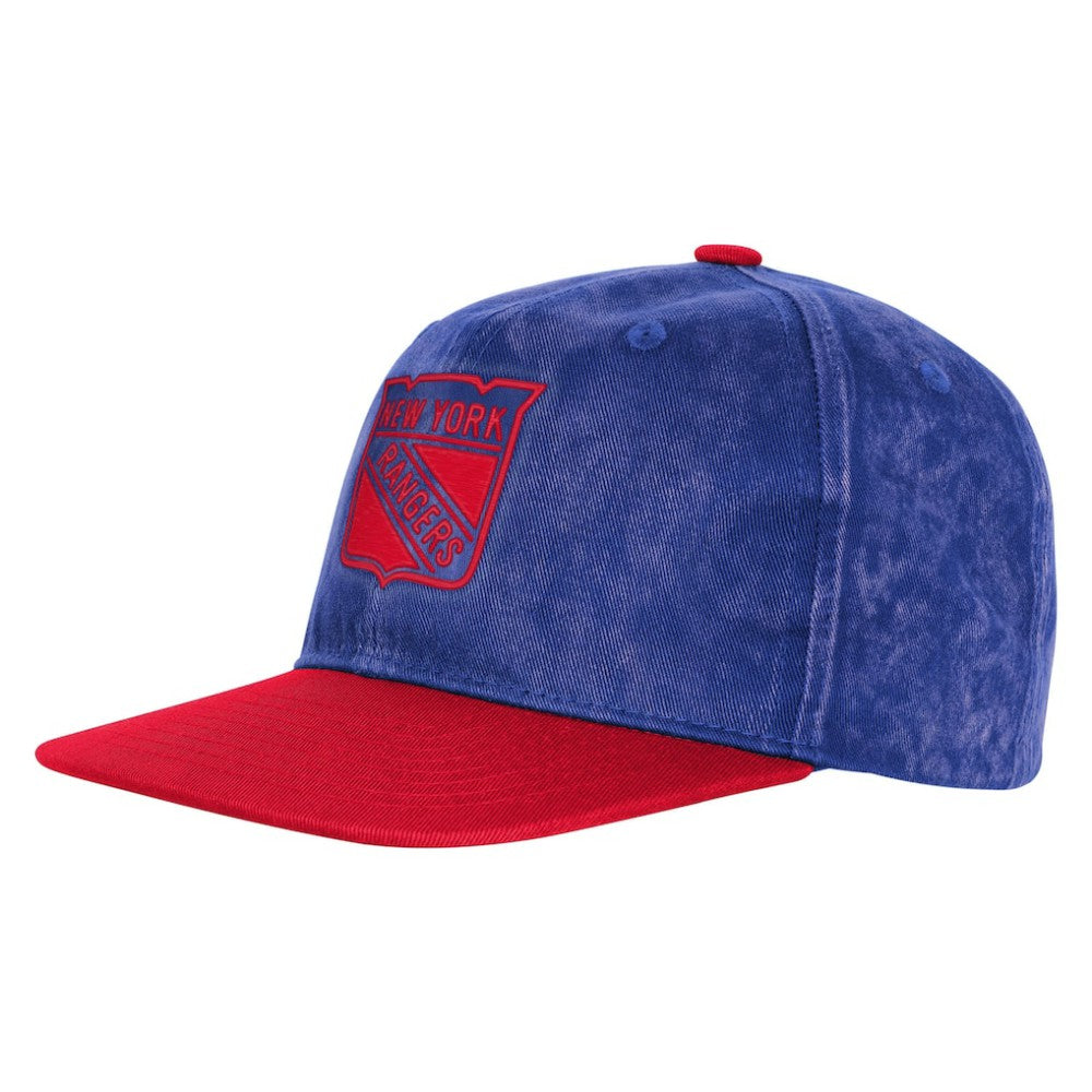 New York Rangers Outerstuff Youth True Retro Deadstock Adjustable Hat - Royal/Red | NHL sale