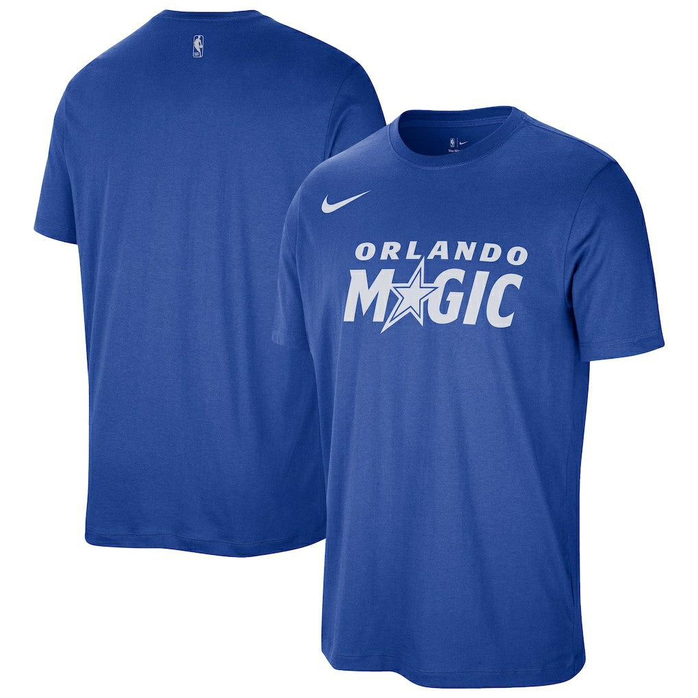 Nike Orlando Magic Unisex Team Wordmark Essential T-Shirt Blue