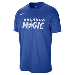 Nike Orlando Magic Unisex Team Wordmark Essential T-Shirt Blue
