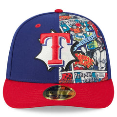Texas Rangers New Era 2025 MLB Diamond Hero Edition Low Profile 59FIFTY Fitted Hat Sale