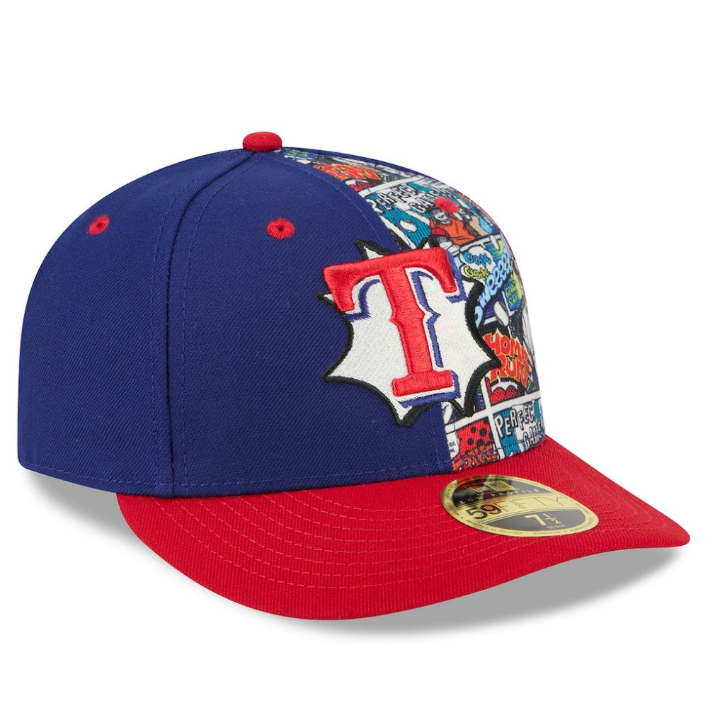 Texas Rangers New Era 2025 MLB Diamond Hero Edition Low Profile 59FIFTY Fitted Hat Sale