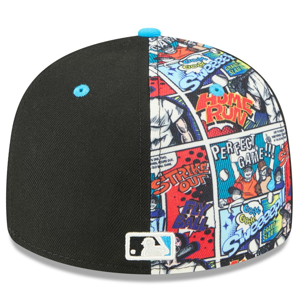 Miami Marlins New Era 2025 MLB Diamond Hero Edition Low Profile 59FIFTY Fitted Hat Outlet