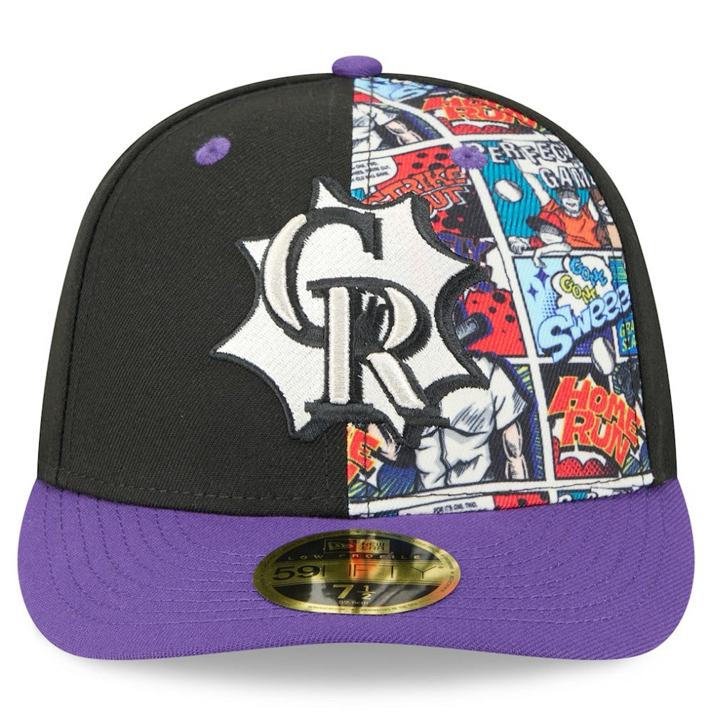 Colorado Rockies New Era 2025 MLB Diamond Hero Edition Low Profile 59FIFTY Fitted Hat Sale