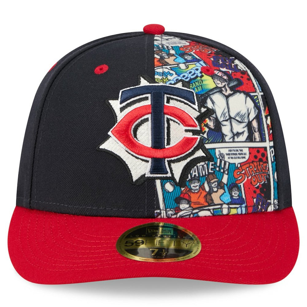 Minnesota Twins New Era 2025 MLB Diamond Hero Edition Low Profile 59FIFTY Fitted Hat for sale