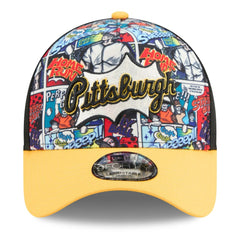 Pittsburgh Pirates New Era 2025 MLB Diamond Hero Edition A-Frame 9FORTY Adjustable Hat Outlet
