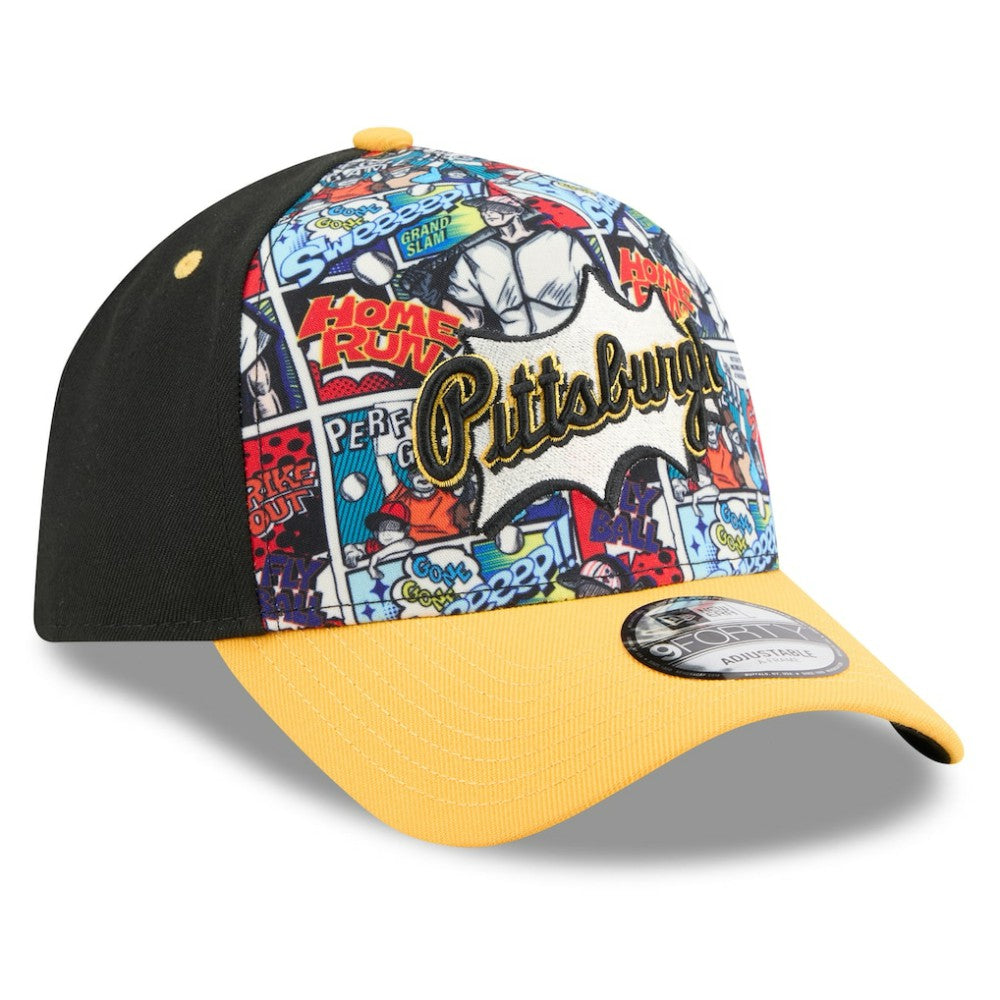 Pittsburgh Pirates New Era 2025 MLB Diamond Hero Edition A-Frame 9FORTY Adjustable Hat Outlet
