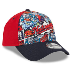 Washington Nationals New Era Youth 2025 MLB Diamond Hero Edition A-Frame 9FORTY Adjustable Hat Discount