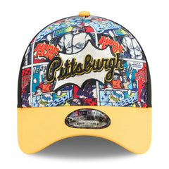 Pittsburgh Pirates New Era Youth 2025 MLB Diamond Hero Edition A-Frame 9FORTY Adjustable Hat Discount