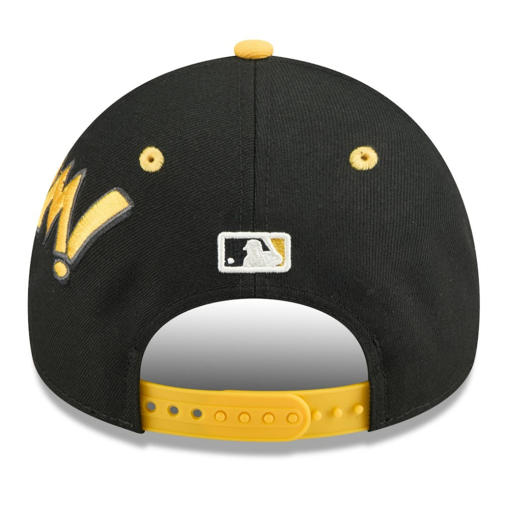 Pittsburgh Pirates New Era Youth 2025 MLB Diamond Hero Edition A-Frame 9FORTY Adjustable Hat Discount