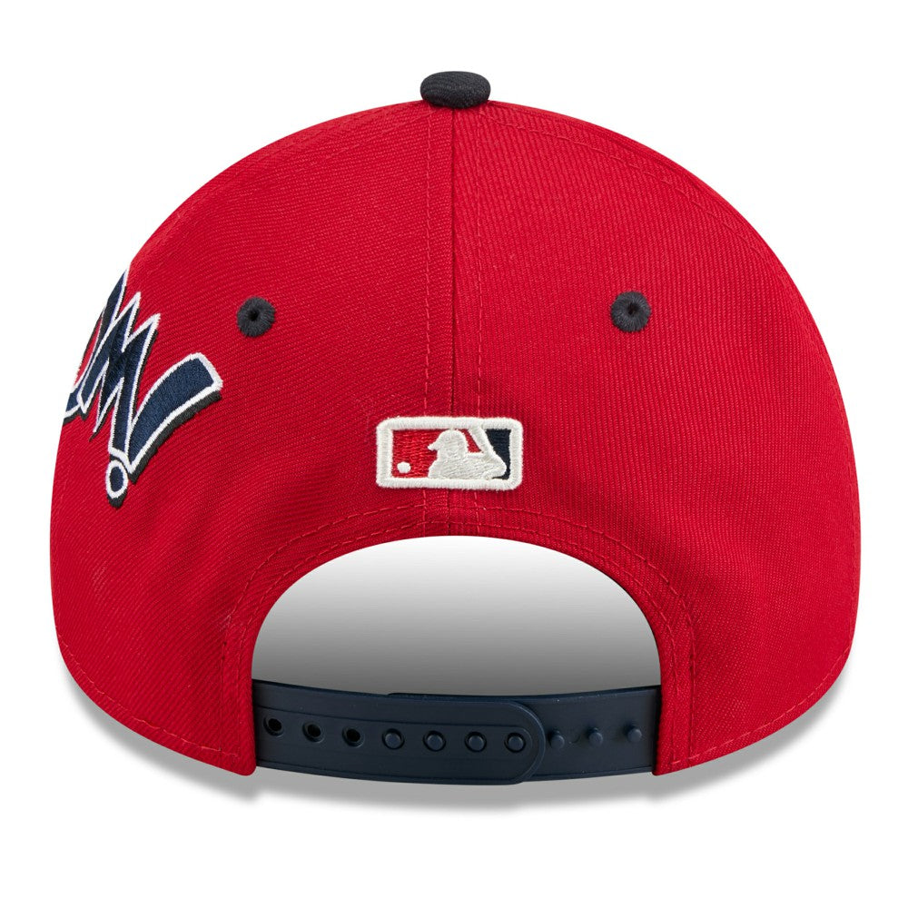 Los Angeles Angels New Era Youth 2025 MLB Diamond Hero Edition A-Frame 9FORTY Adjustable Hat for sale