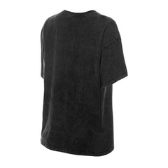 New Era New York Knicks Women's Throwback Mineral Wash Oversized T-Shirt Black