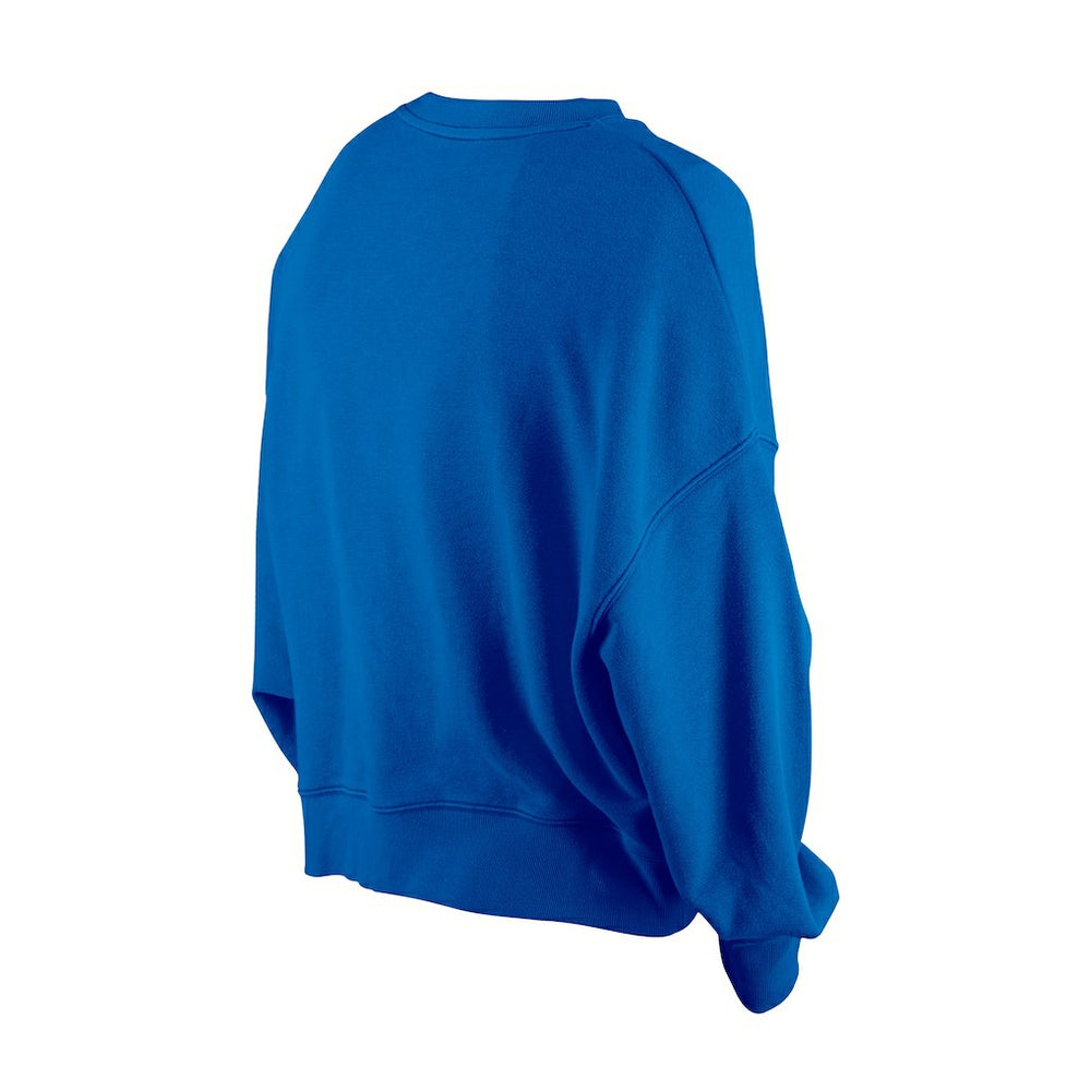 New Era Dallas Mavericks Women's Boxy Throwback Mineral Wash Sweatshirt Blue