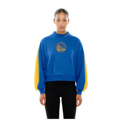New Era Golden State Warriors Women's Sport Night Balloon Sleeves Sweatshirt Royal
