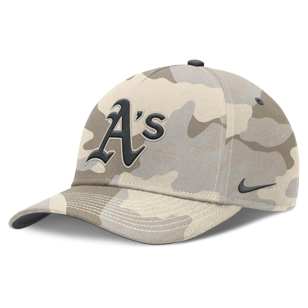 Athletics Nike Camo Pack Rise Adjustable Hat for sale