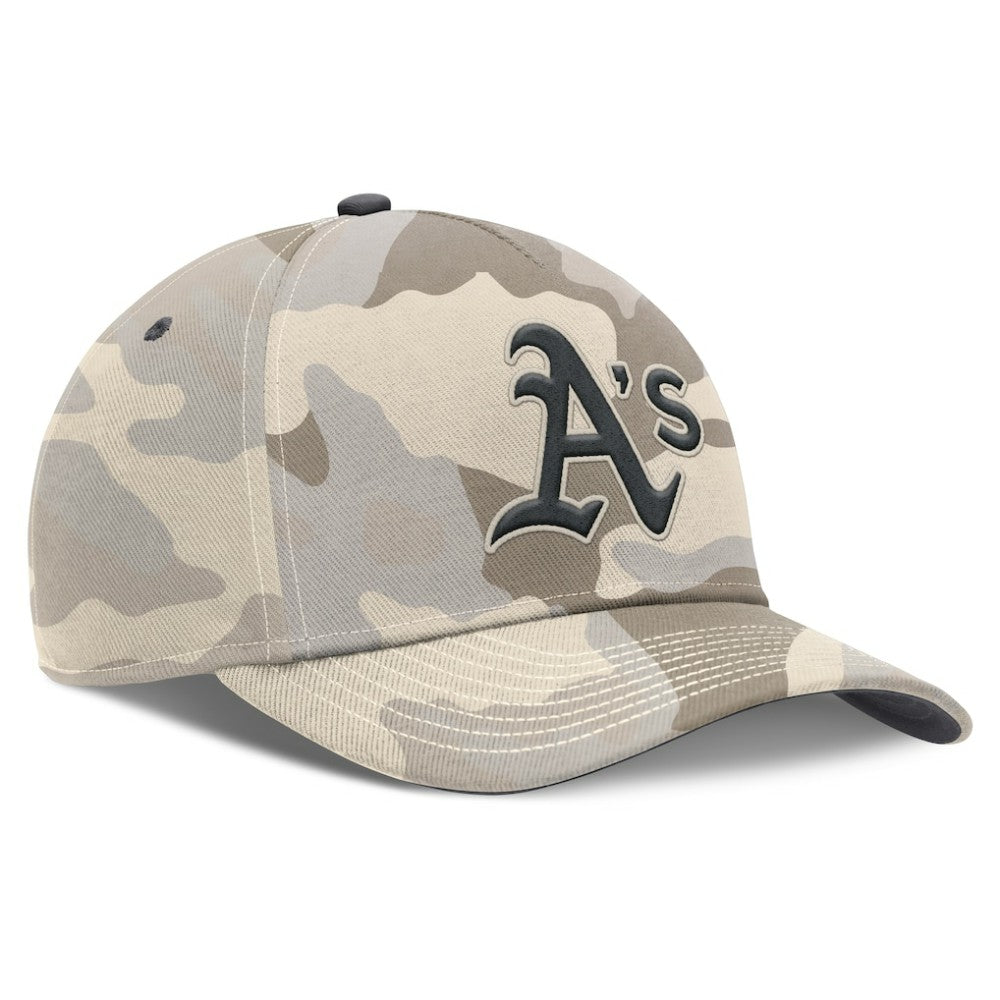 Athletics Nike Camo Pack Rise Adjustable Hat for sale