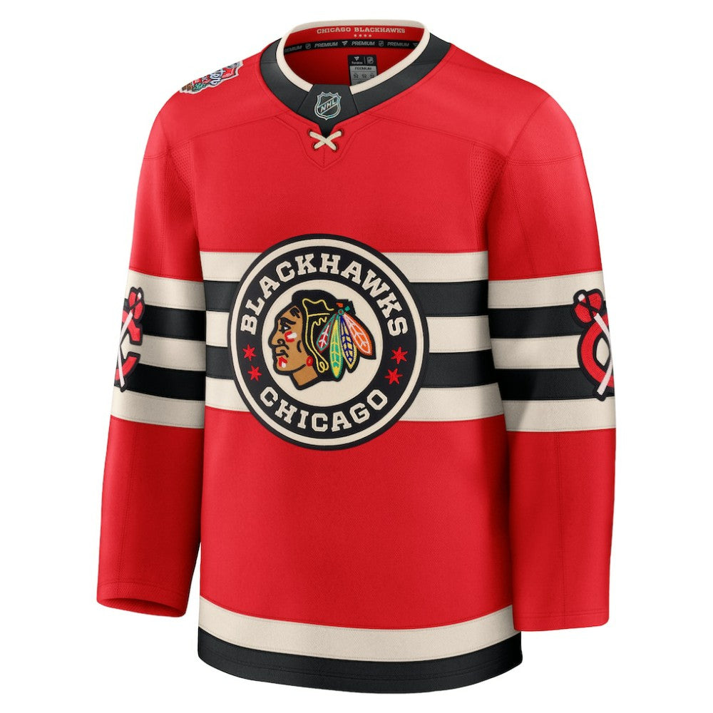 Chicago Blackhawks Fanatics 2025 NHL Winter Classic Premium Jersey - Red | Fanatics online