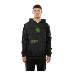 New Era Minnesota Timberwolves Sport Night Mineral Wash Pullover Hoodie Black