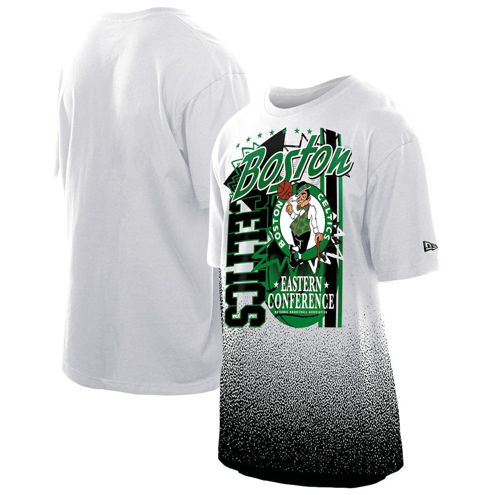 New Era Boston Celtics Injection Sport Classics T-Shirt White