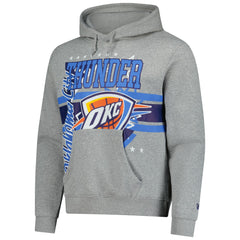 New Era Oklahoma City Thunder Injection Sport Classics Fleece Hoodie Heather Gray