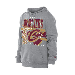 New Era Cleveland Cavaliers Injection Sport Classics Fleece Hoodie Heather Gray