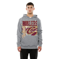 New Era Cleveland Cavaliers Injection Sport Classics Fleece Hoodie Heather Gray
