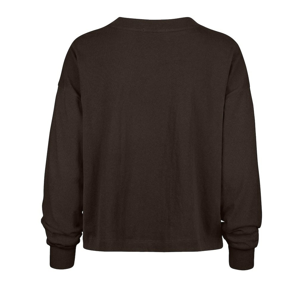 Cleveland Browns '47 Women's Outreach City Oversized Long Sleeve T-Shirt - Brown - 47 brand