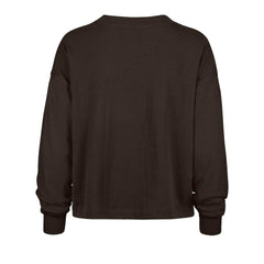 Cleveland Browns '47 Women's Outreach City Oversized Long Sleeve T-Shirt - Brown - 47 brand