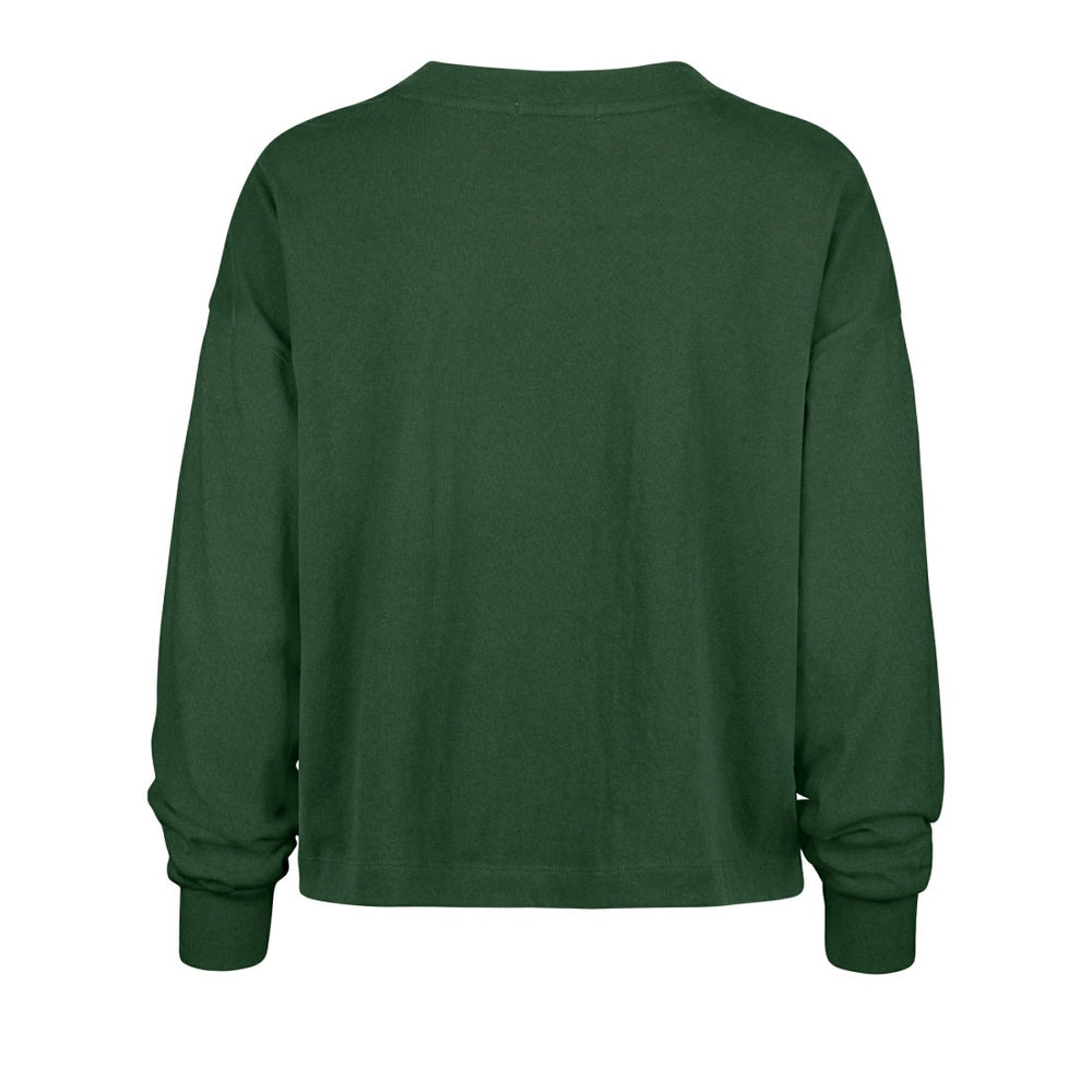 Green Bay Packers '47 Women's Outreach City Oversized Long Sleeve T-Shirt - Green - 47 brand