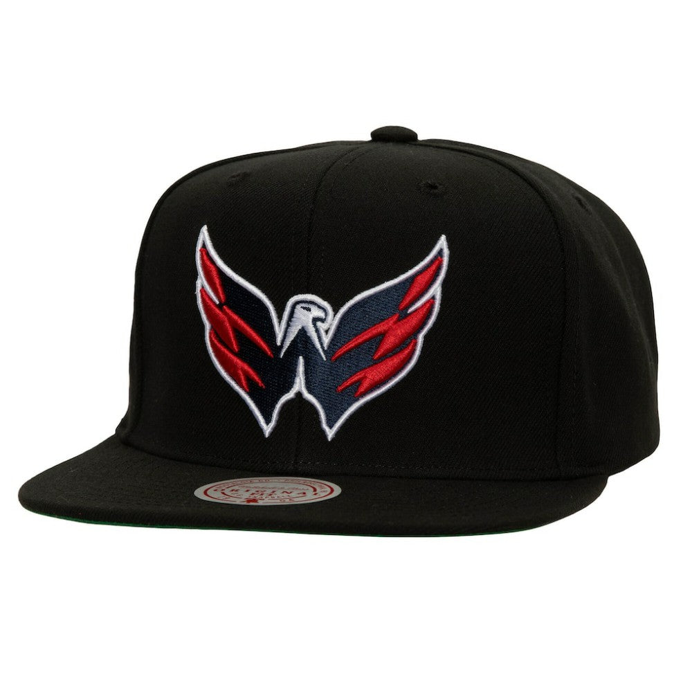 Washington Capitals Mitchell & Ness Core Top Spot Snapback Hat - Black | NHL online
