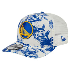 New Era Golden State Warriors Lemon Tree 9SEVENTY Adjustable Hat White