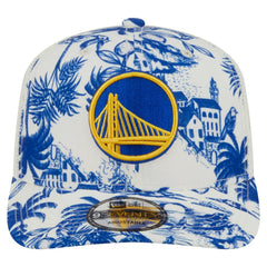 New Era Golden State Warriors Lemon Tree 9SEVENTY Adjustable Hat White