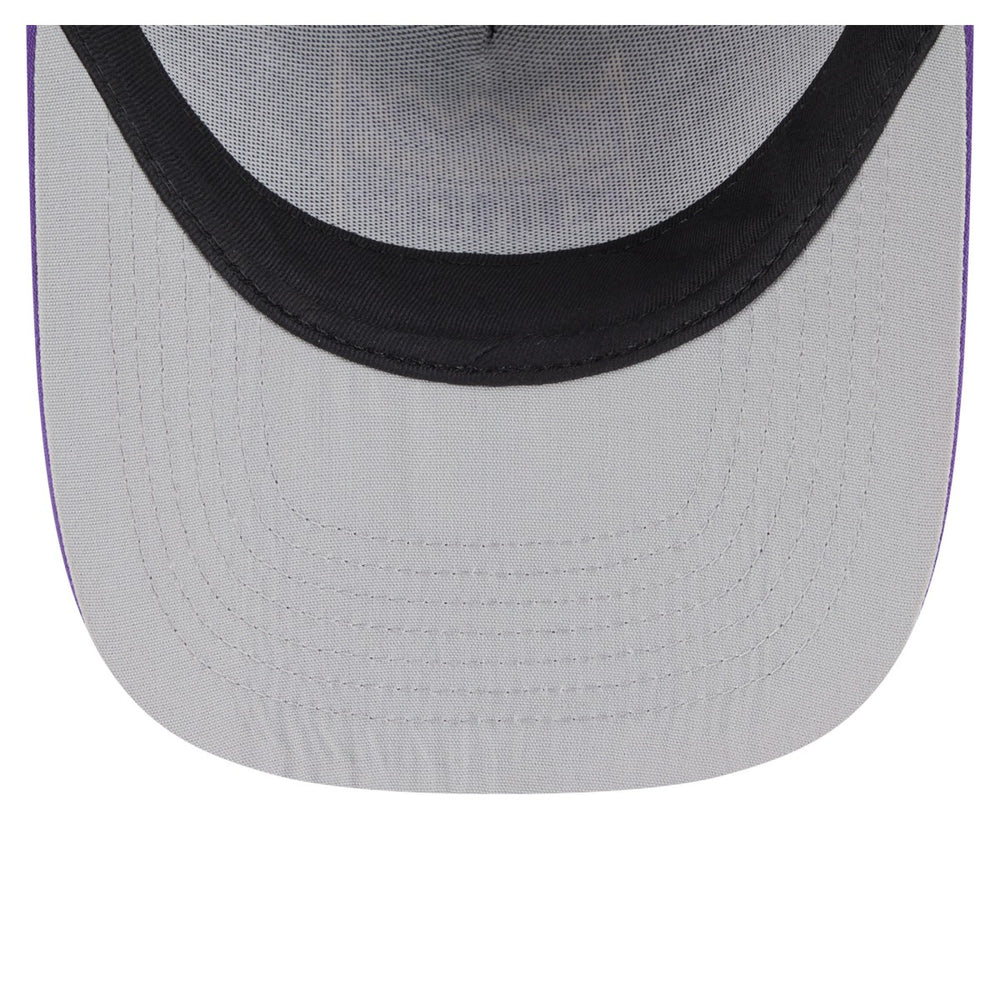 New Era Sacramento Kings Vintage Team Rope A-Frame 9FIFTY Snapback Hat Black