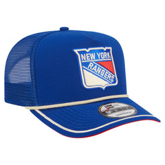 New York Rangers New Era Vintage Team Rope A-Frame 9FIFTY Snapback Hat - Blue | New Era sale