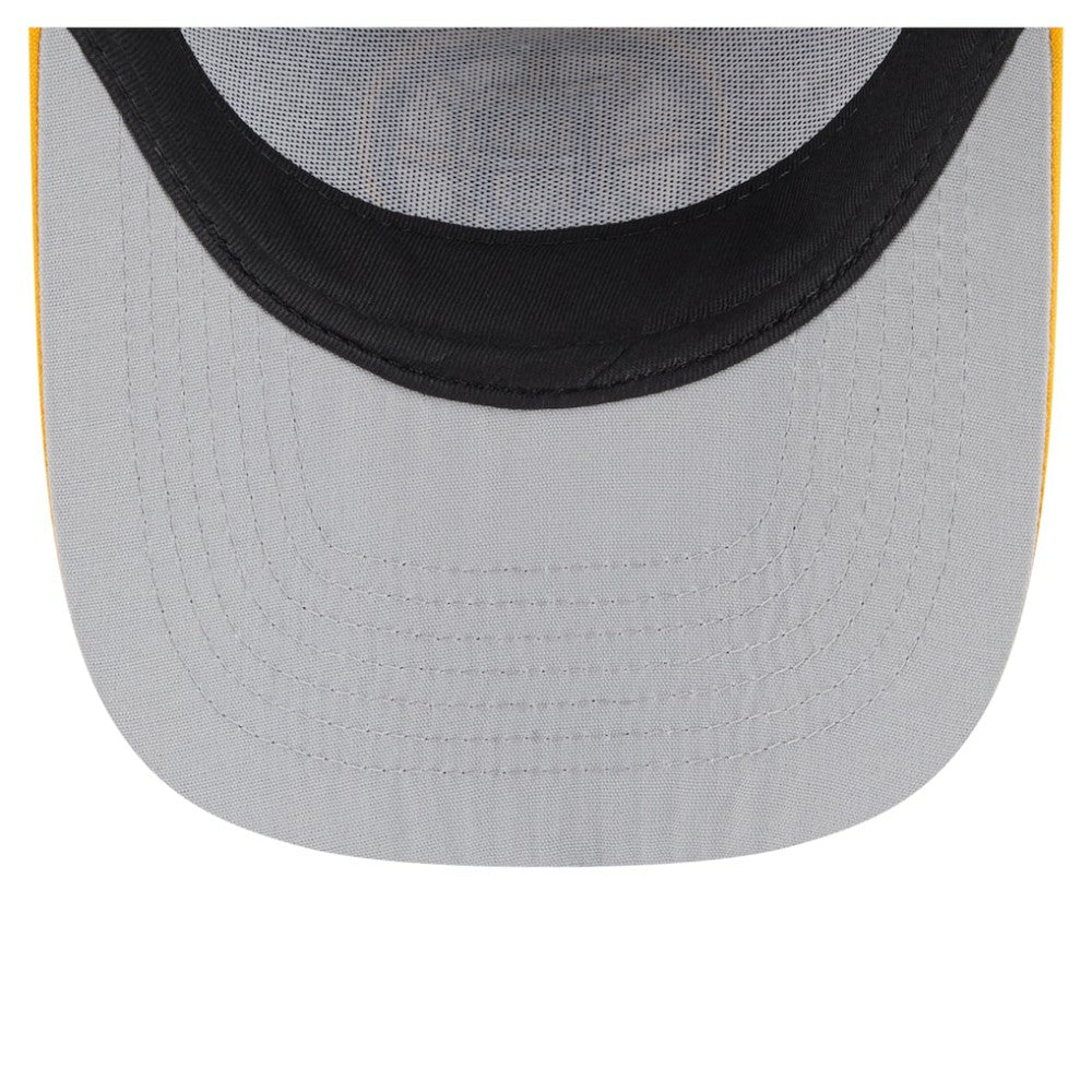 Boston Bruins New Era Vintage Team Rope A-Frame 9FIFTY Snapback Hat - Black | New Era on sale