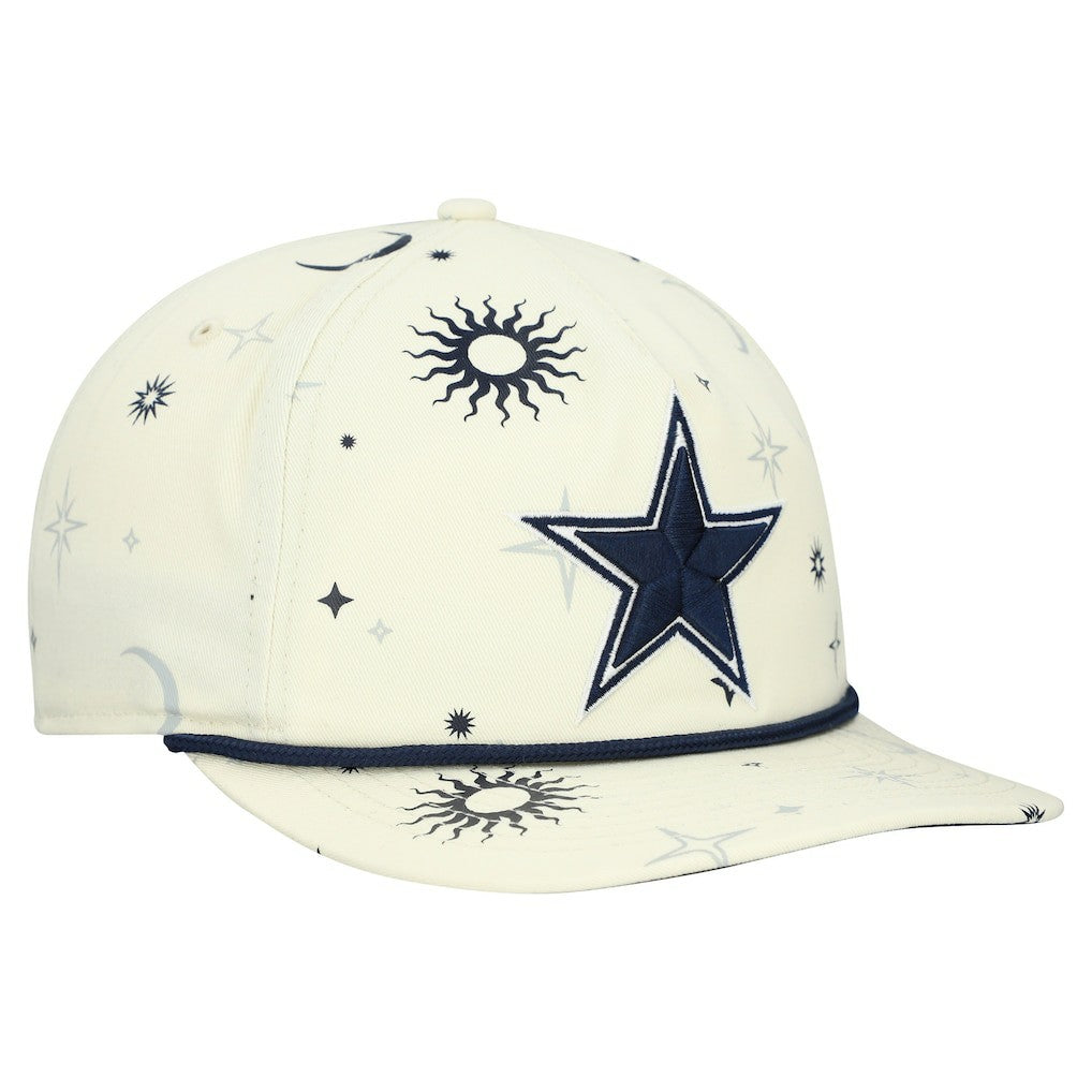 Dallas Cowboys New Era Celestial Golfer Snapback Hat - Stone - NFL