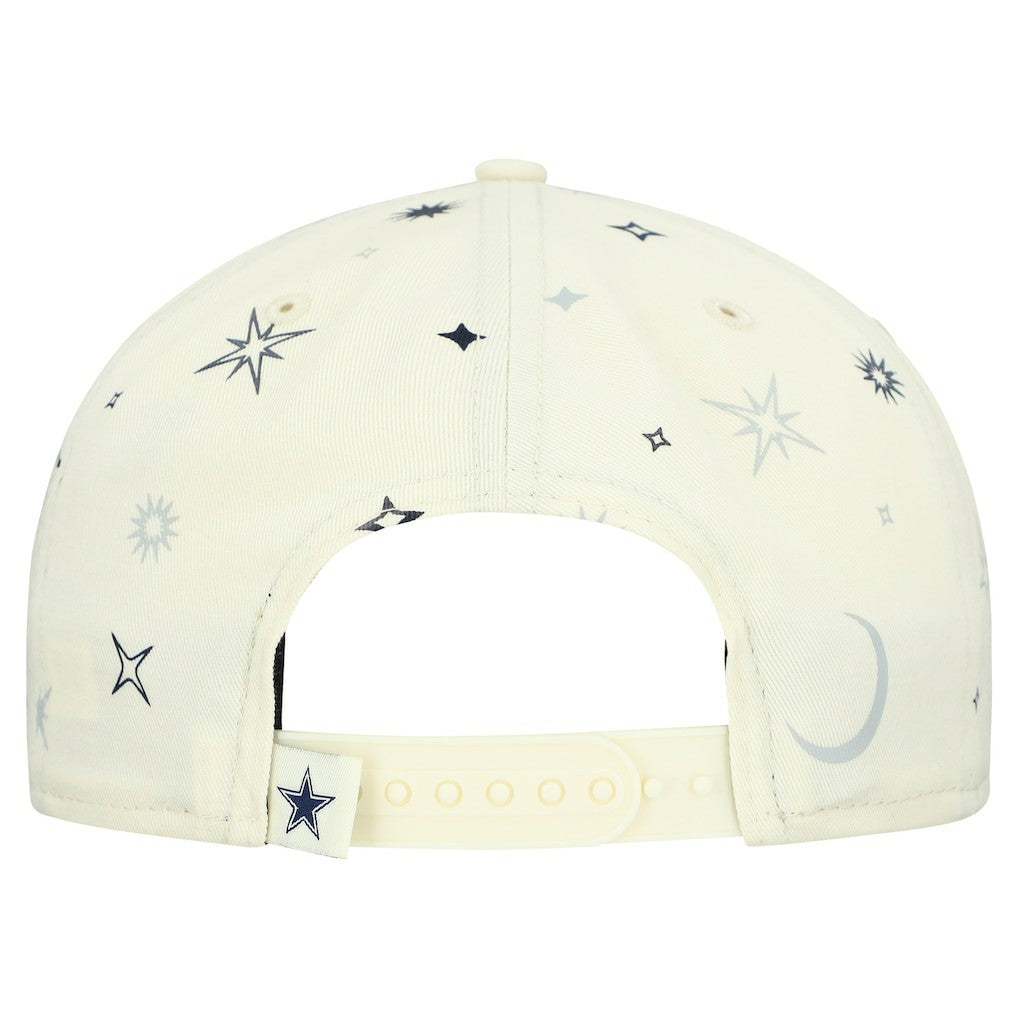 Dallas Cowboys New Era Celestial Golfer Snapback Hat - Stone - NFL