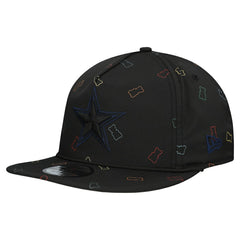 Dallas Cowboys New Era Gummy Golfer Snapback Hat - Black - NFL