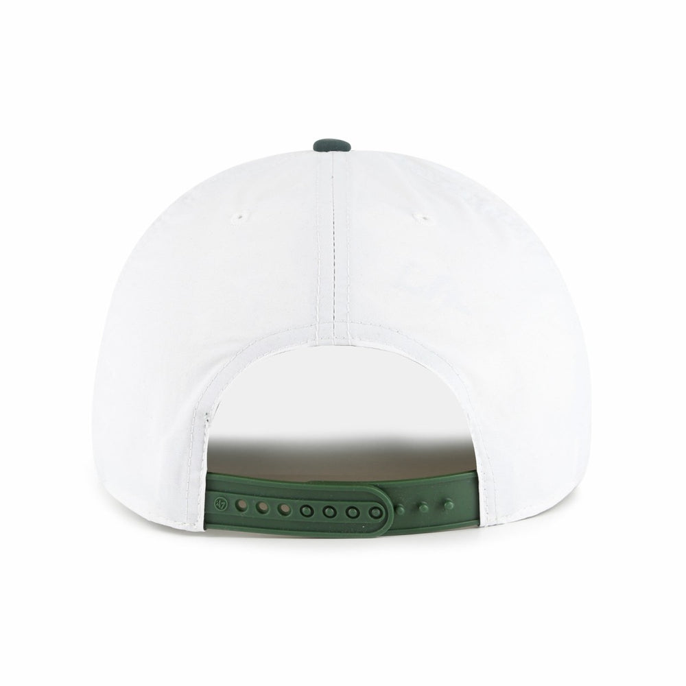47 brand Milwaukee Bucks '47 Tribute Two-Tone Hitch Adjustable Hat White/Hunter Green