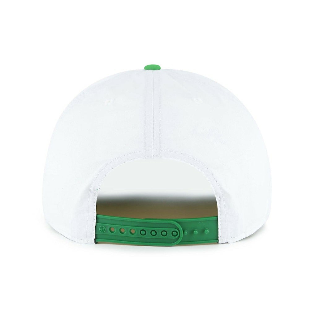 47 brand Boston Celtics '47 Tribute Two-Tone Hitch Adjustable Hat White/Kelly Green
