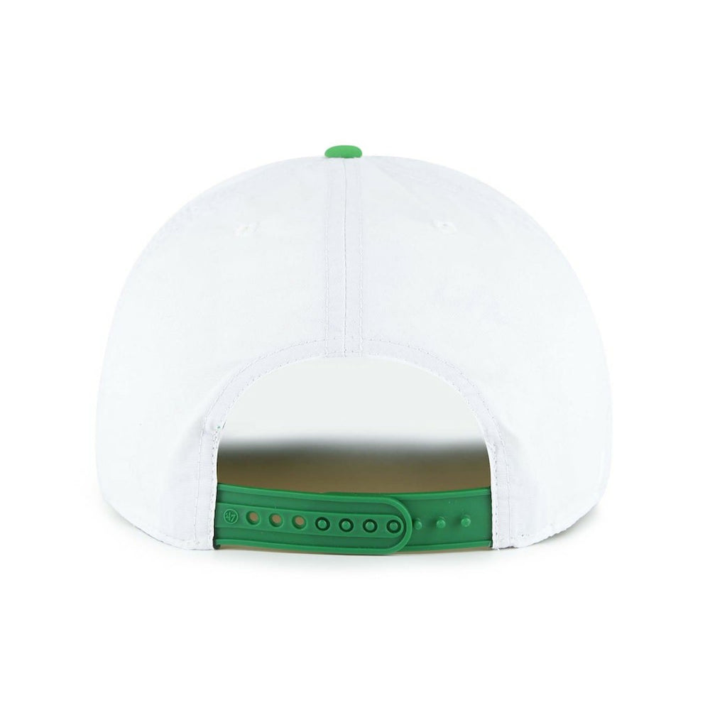 47 brand Boston Celtics '47 Tribute Two-Tone Hitch Adjustable Hat White/Kelly Green
