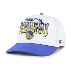 47 brand Golden State Warriors '47 Tribute Two-Tone Hitch Adjustable Hat White/Royal