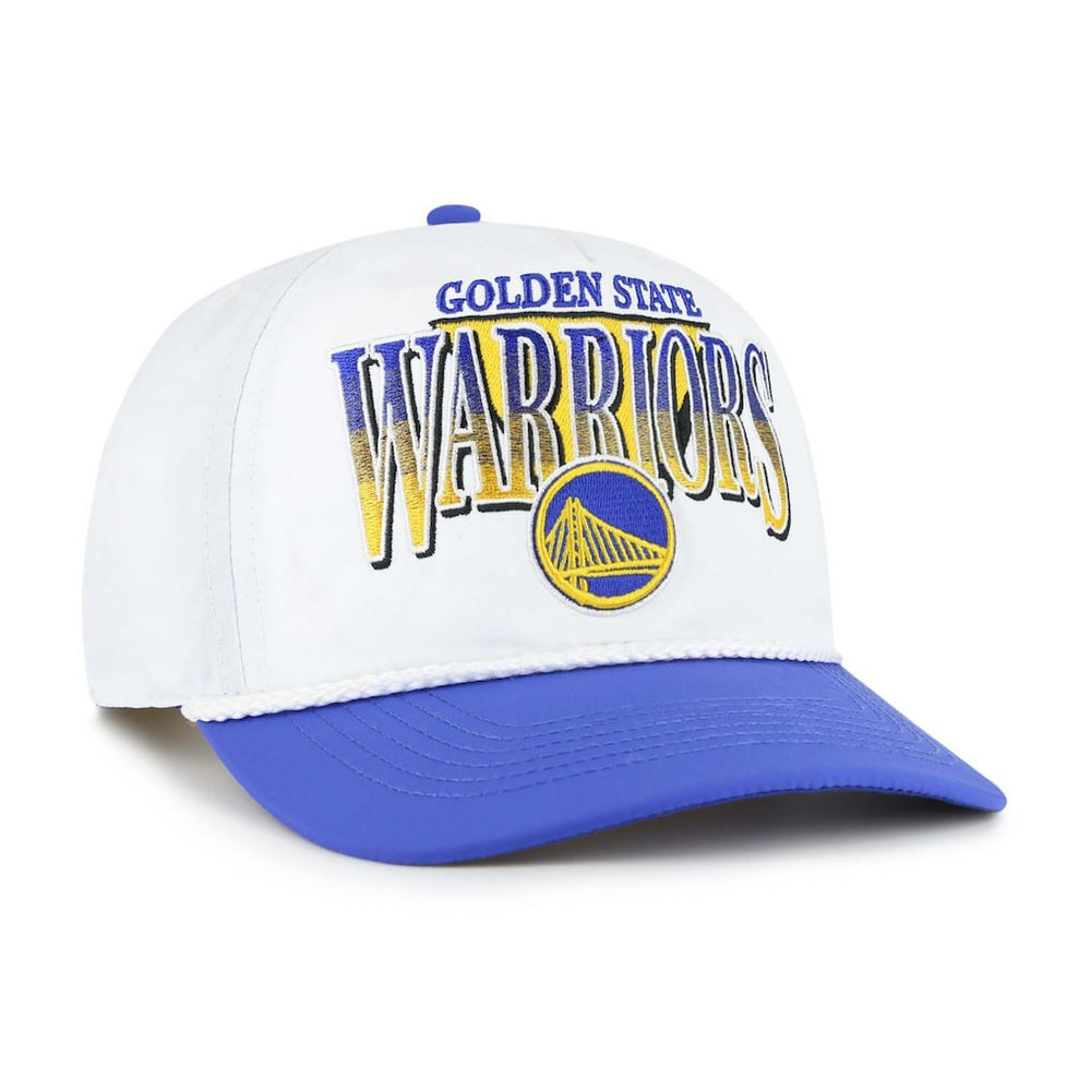 47 brand Golden State Warriors '47 Tribute Two-Tone Hitch Adjustable Hat White/Royal