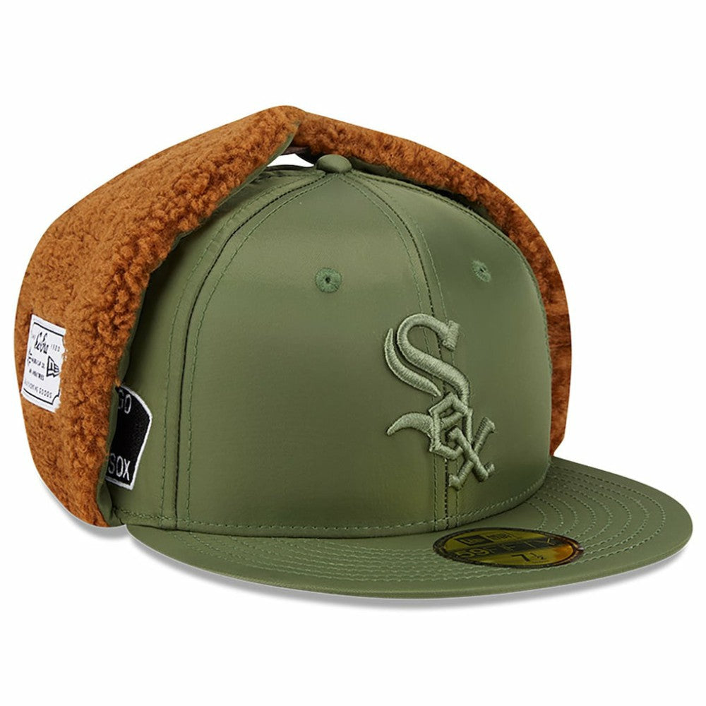 Chicago White Sox New Era x Alpha Industries Dog Ear 59FIFTY Fitted Hat Sale